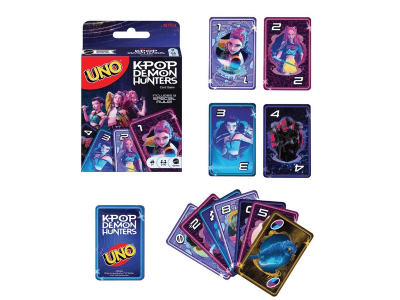 Uno: K-Pop Demon Hunters kártyajáték (JRV01)