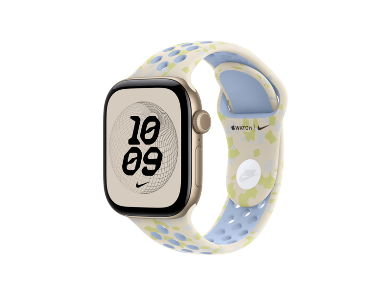 Apple Watch 42 mm‑es pasztellkrétaszín Nike sportszíj, M/L (MKTK4ZM/A)