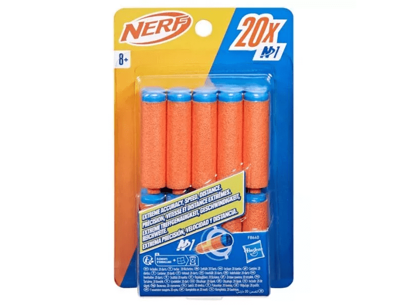 Nerf: N1 szivacslövedékek, 20 db (F8640EU4)