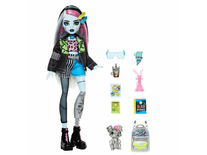 Monster High: Szörnyen új Frankie baba (HXH73)