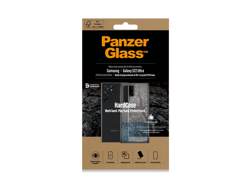 PanzerGlass HardCase Samsung Galaxy S22 Ultra 5G Telefonvédő tok (0373)