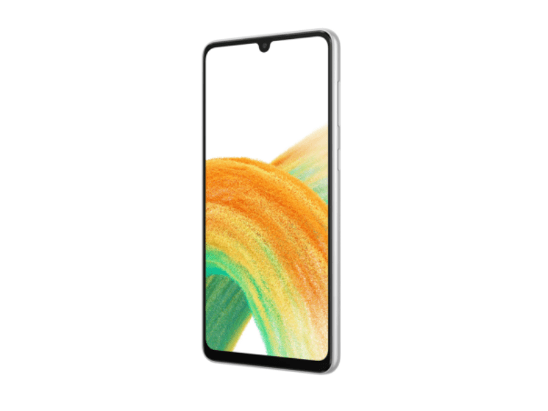 Samsung Galaxy A33 128/6GB 5G Okostelefon, Király fehér