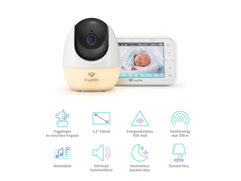 TrueLife NannyCam R4 Pro bébiőr