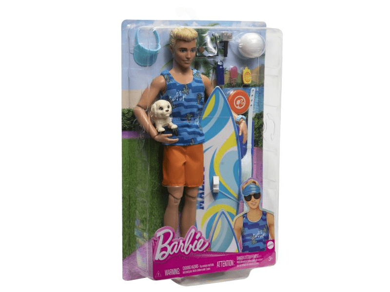 Barbie, a film: Ken szörfös készlet (HPT50)