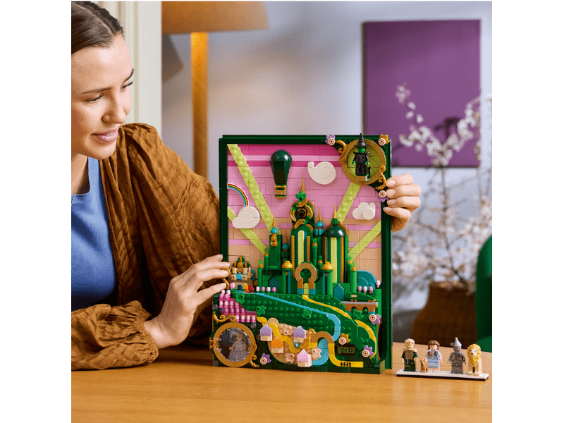 LEGO® Wicked Emerald City fali dekoráció (75685)