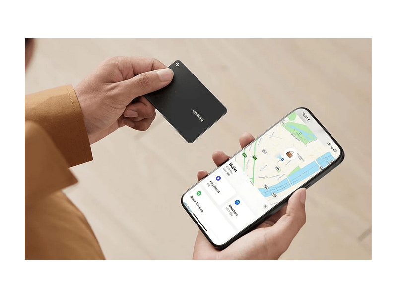 Ugreen CM817 Bluetooth nyomkövető kártya, fekete (45298)