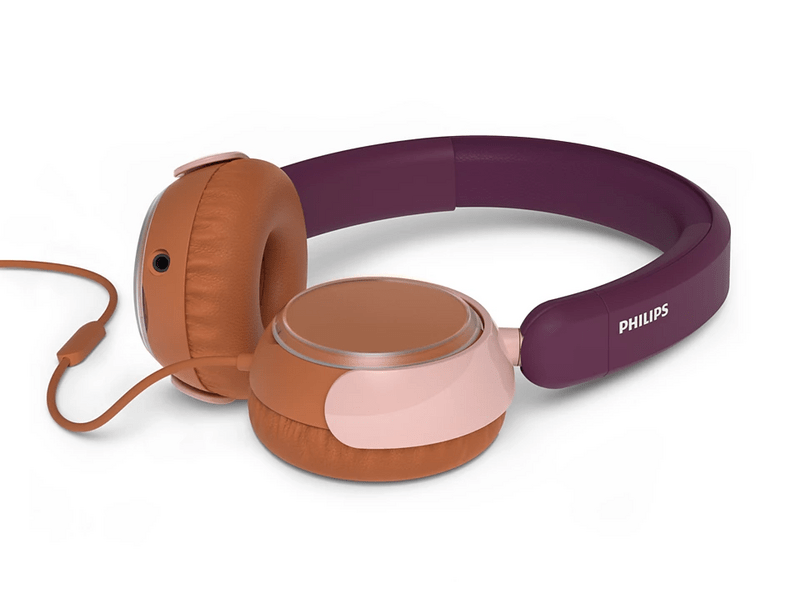 Philips TAK2000MP/00 Fejhallgató gyerekeknek, bíborlila