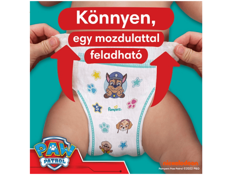 Pampers Pants Paw Patrol, Méret: 6, 60 db Pelenka
