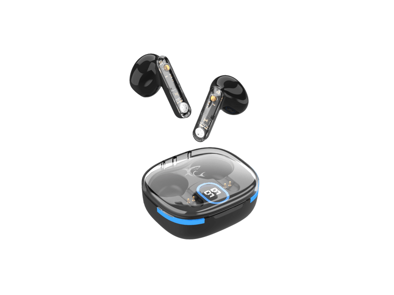 White Shark HYPERBEAT-B slušalice s mikrofonom, crni