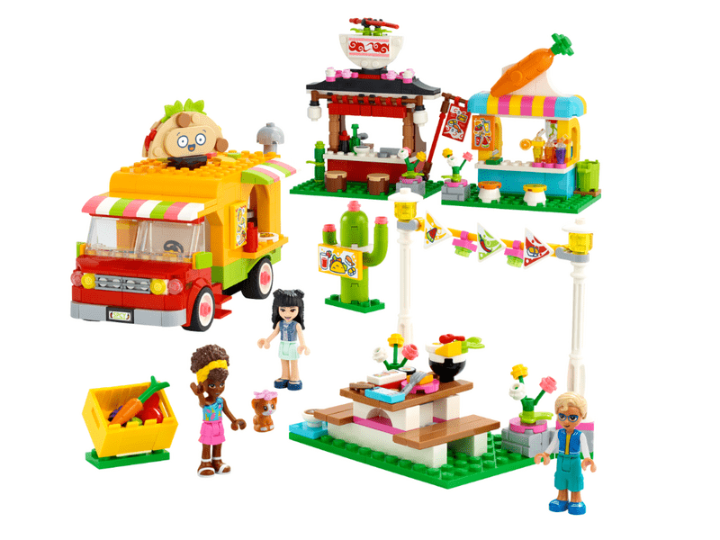 LEGO® Friends Street Food piac (41701)