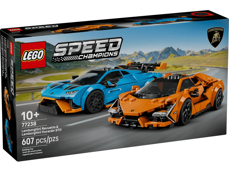 LEGO® Speed Champions Lamborghini Revuelto i Huracán STO (77238)