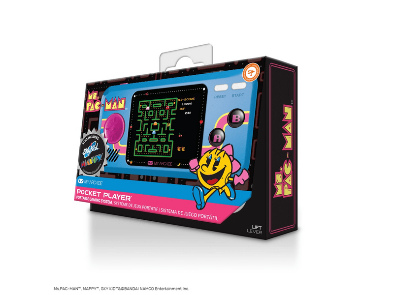 My Arcade Ms. Pac-Man 3in1 Pocket Player Játékkonzol (DGUNL-3242)