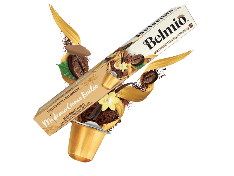 Belmio Madame Crème Brûlée Kávékapszula, 10 db