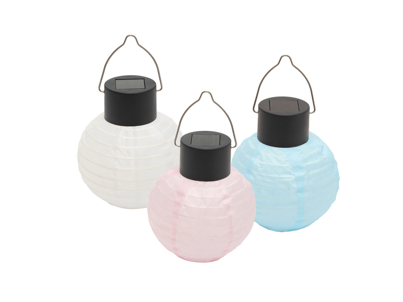 Home MX205 Napelemes lampion, 3db-os szett