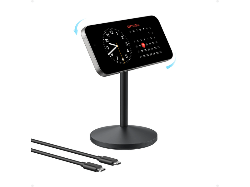 Anker A25X1H11 MagGo Vezeték nélküli töltő, fekete