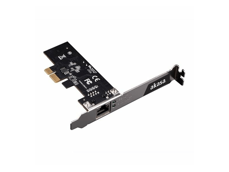 Akasa AK-PCCE25-01 2.5 Gigabit PCIe hálózati kártya