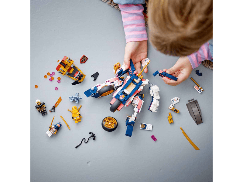 LEGO® Ninjago Sora átalakítható robot versenymotorja (71792)
