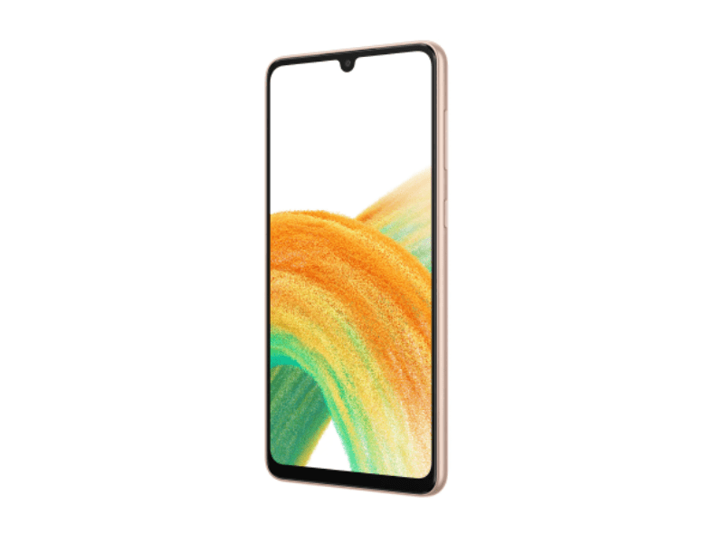 Samsung Galaxy A33 128/6GB 5G Okostelefon, Király barack