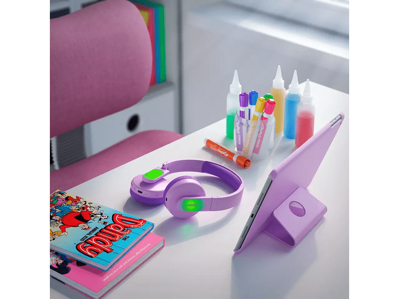 Philips TAK4206PK/00 Vezeték nélküli fejhallgató gyerekeknek, rózsaszín