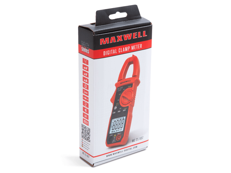 Maxwell 25607 Digitális lakatfogós multiméter