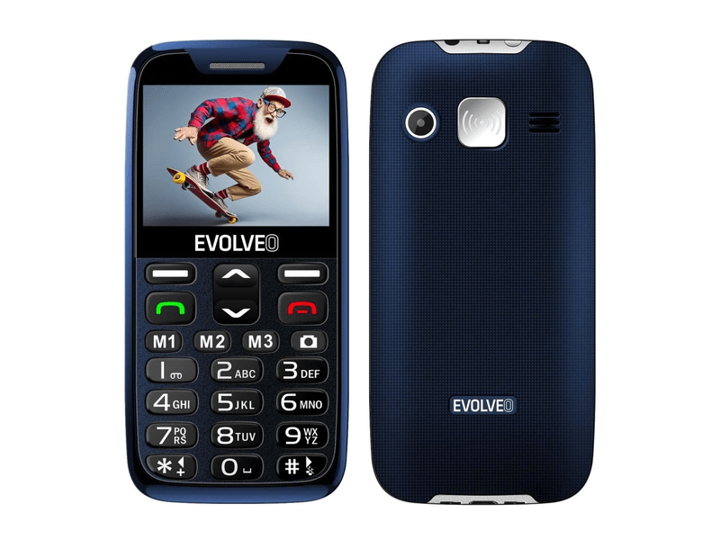 Evolveo EasyPhone XR EP601 Mobiltelefon, Kék (EP-601-BL)