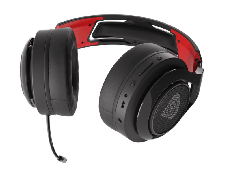 Genesis Selen 400 Gaming Headset, Fekete/Piros