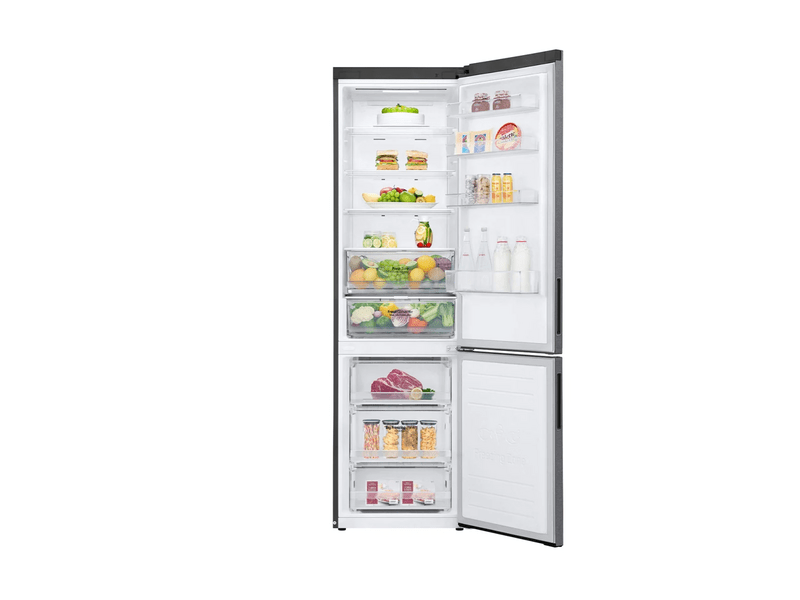 LG GBP62DSXCC1 Alulfagyasztós hűtőszekrény, DoorCooling+™ és ThinQ™ technológia, 384L kapacitás