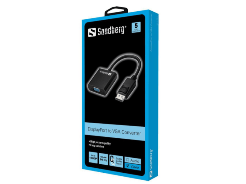 Sandberg 508-43 Displayport-VGA adapter