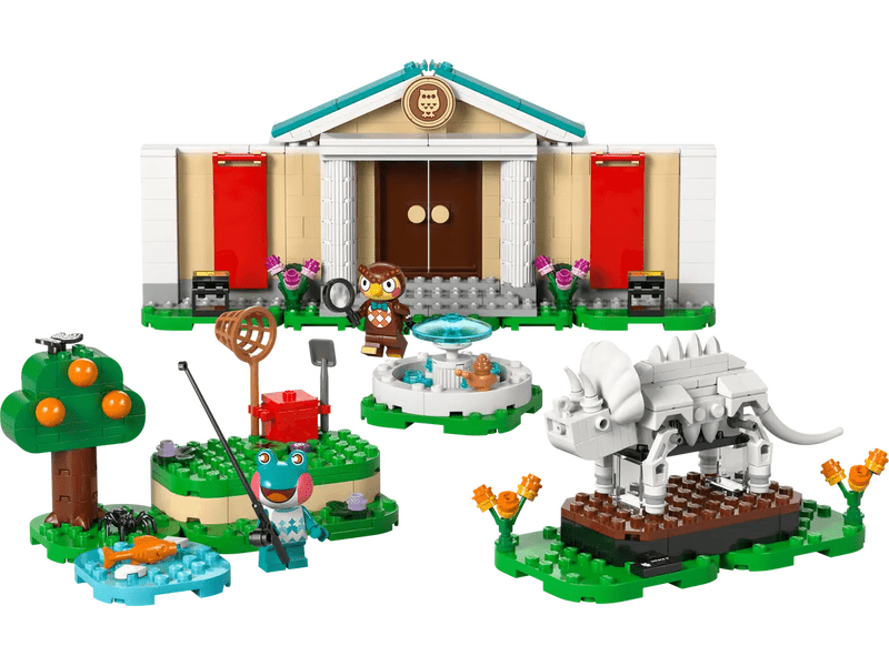 LEGO® Animal Crossing™ Blathersova muzejska kolekcija (77056)