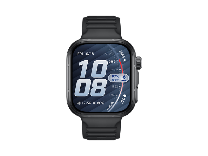 Huawei Watch Fit 5 Pro Okosóra, fekete (55020HRY)