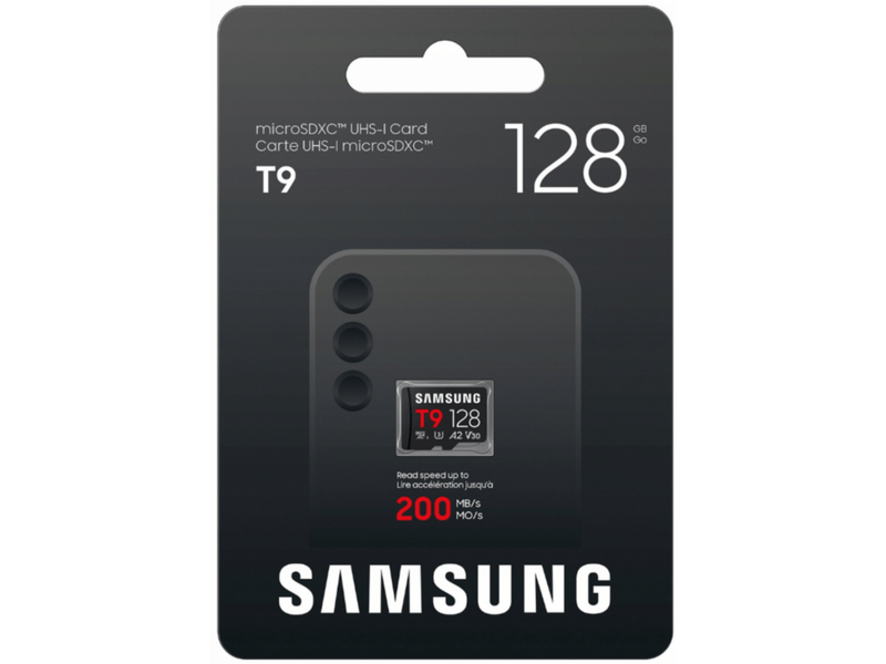 Samsung T9 C10 microSD memóriakártya, 128GB (MB-MH128T/WW)