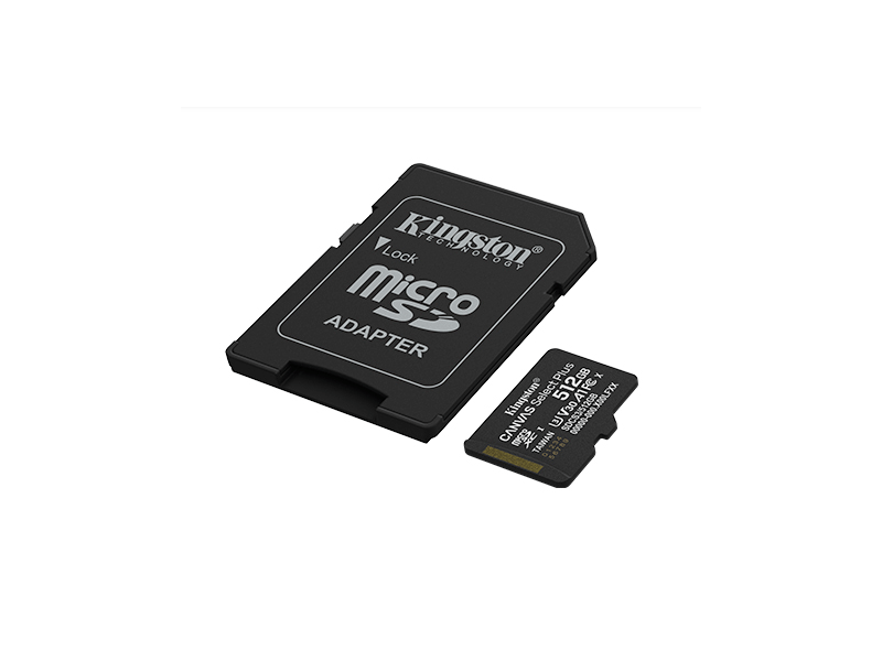 Kingston Canvas Select Plus microSD kártya, 512 GB (SDCS3/512GB)