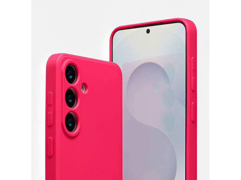 Cellect Samsung Galaxy S26 Plus Szilikon tok, magenta (CEL-PREM-SAM-S26P-MA)