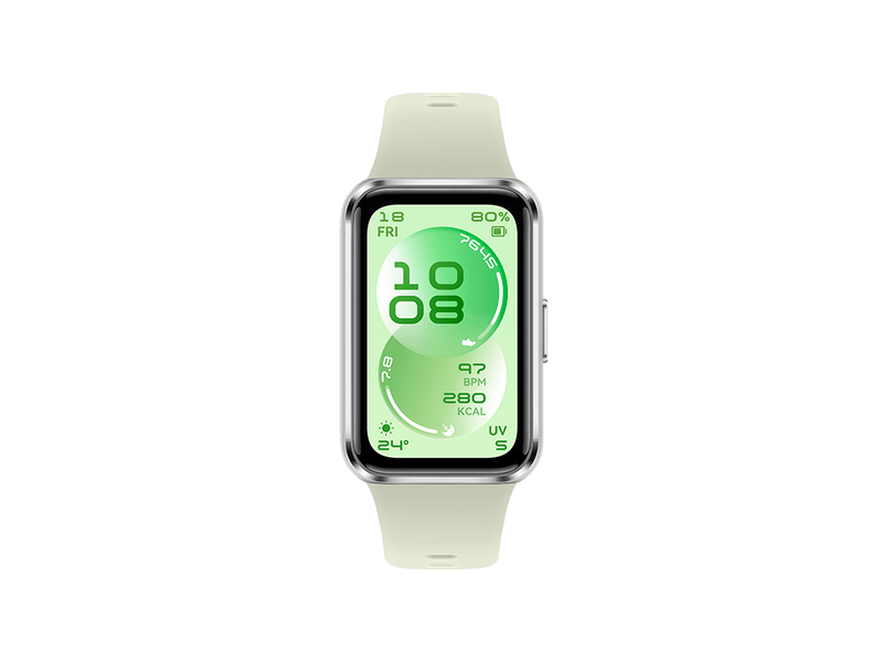 Huawei Band 11 Okoskarkötő, alumínium, zöld (55020GVN)