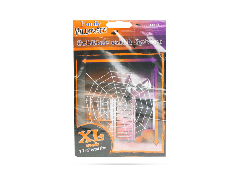 Family 58143 Pókháló és pók - fehér