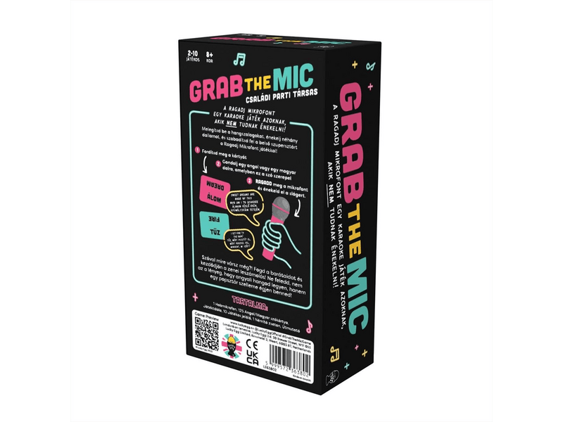 Grab the Mic - Karaoke társasjáték (LE63802)