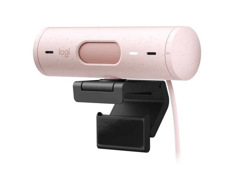 Logitech Brio 500 1080p webkamera, Rózsaszín (960-001421)