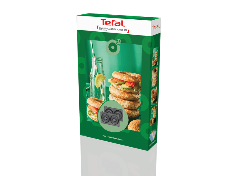 Tefal XA8116F0 Snack Collection Bagel sütőlap, 2db