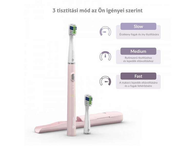 TrueLife SonicBrush Slim20 četkica za zube, ružičasta (ATMSLIM20PA)