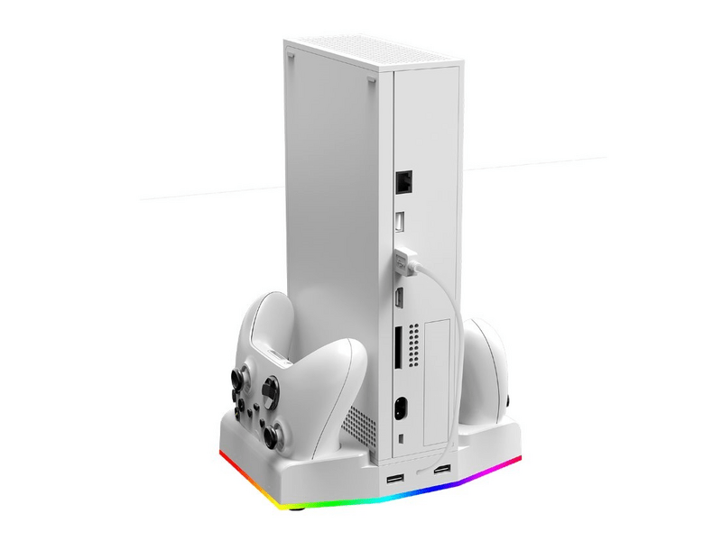 iPega PG-XBS011S Xbox Series S asztali tartó, hűtő + 2 db akku