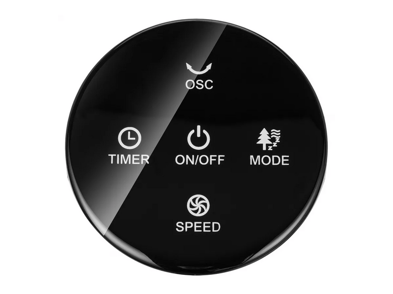 MPM MWP-26/C Oszlopventilátor, fekete