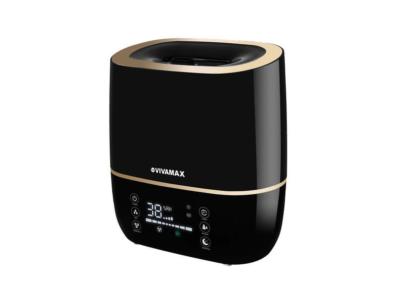Vivamax GYVH59 Ultrahangos párásító, fekete, 5l
