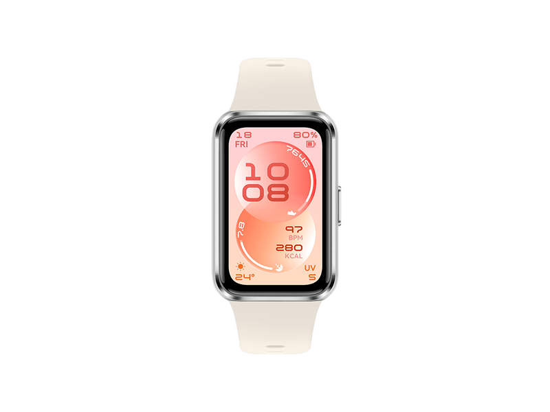 Huawei Band 11 Okoskarkötő, alumínium, fehér (55020GVS)