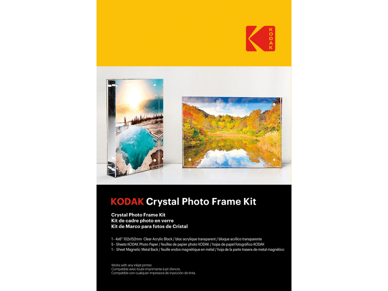 Kodak Crystal áttetsző fotókeret, 10x15 cm (KO-9891245)