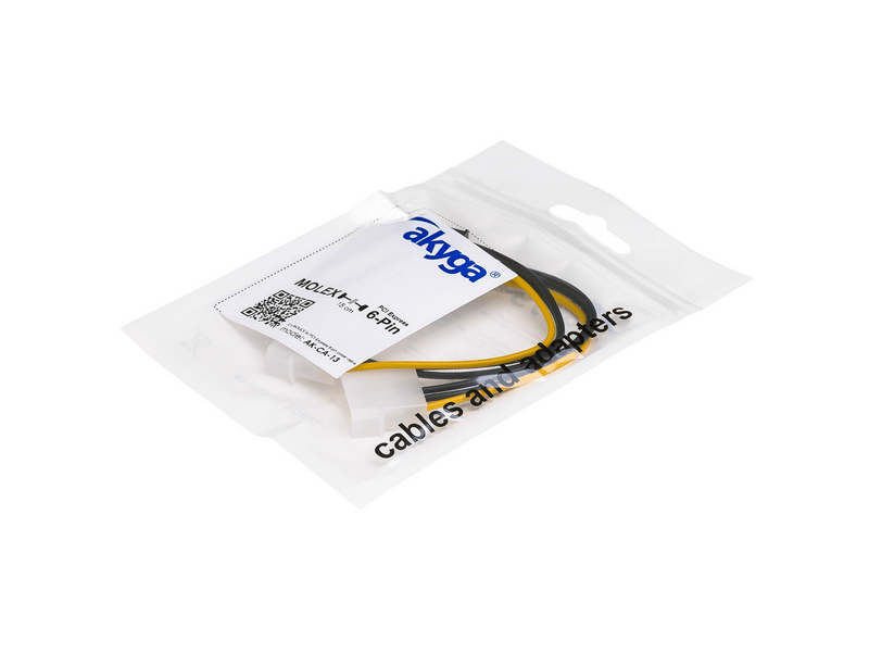 Akyga AK-CA-13 2x Molex/PCI-Express 6-pin Adapter