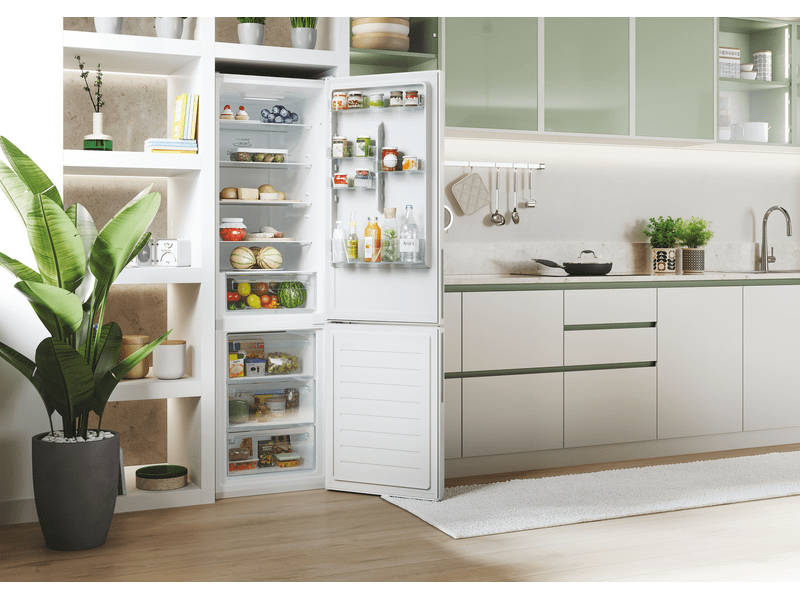 Candy CCE3T620EW Alulfagyasztós kombinált hűtőszekrény