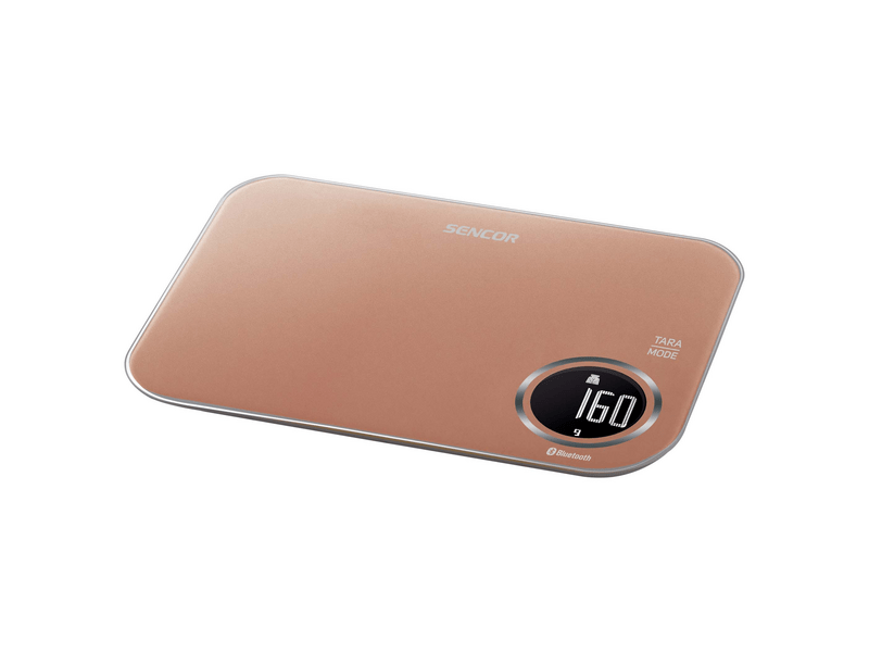 Sencor SKS 7076GD Smart konyhai mérleg, arany