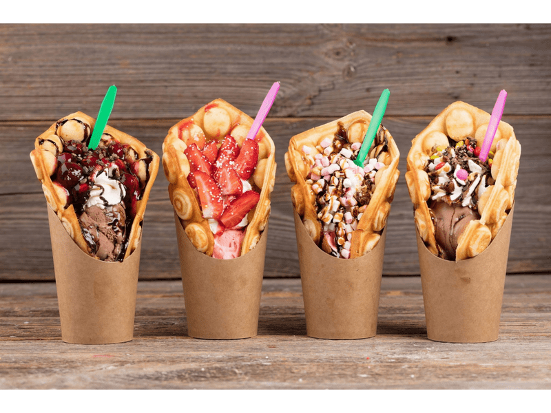 Kalorik EWM1800BK Buborék gofrisütő