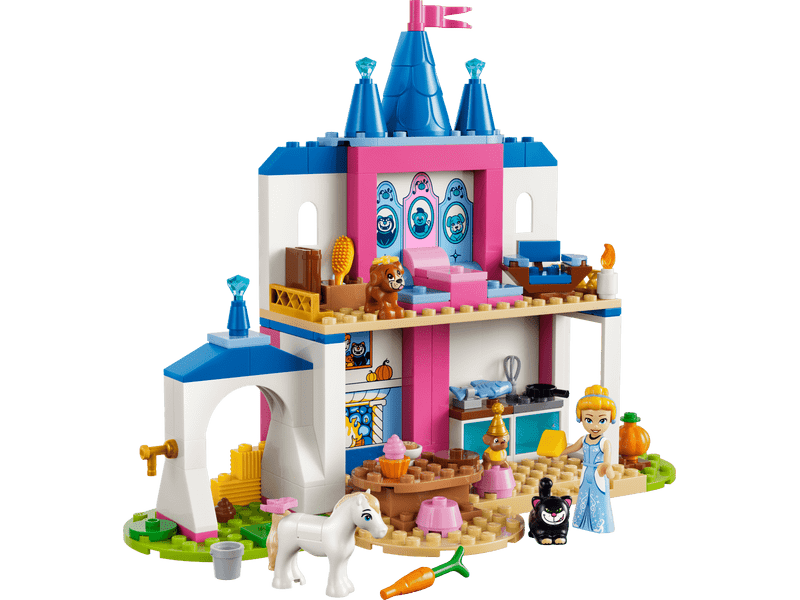 LEGO® Disney Princess Hamupipőke kastélya és állatbarátai (43283)