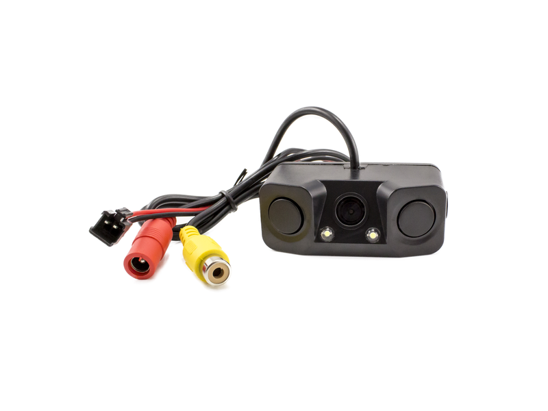 Carguard 55069E Tolatókamera LED-del, parkolószenzorokkal
